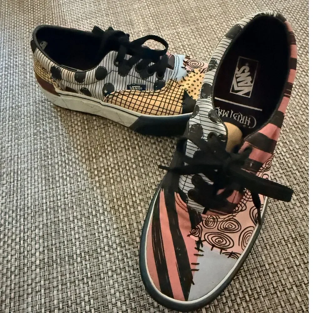 VANS x ERA x DISNEY The Nightmare Before Christmas Stack Shoe Jack Sally 7M/8.5W